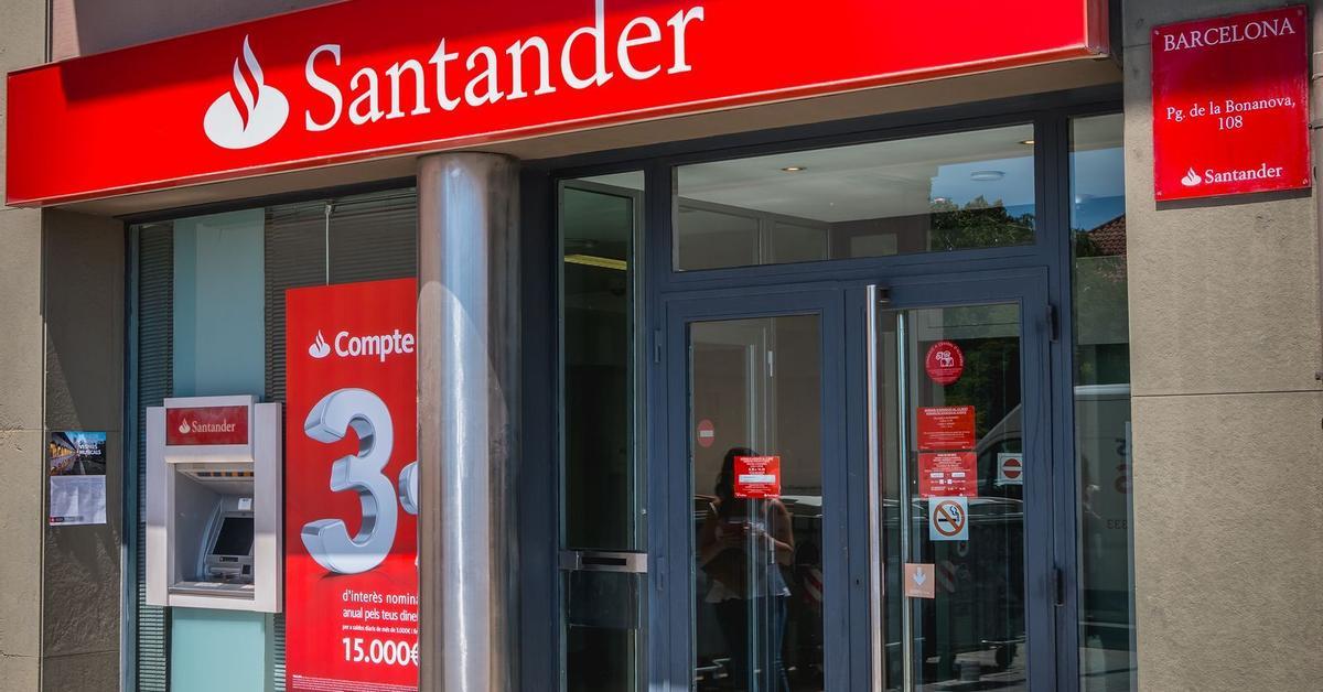 Santander registra el millor semestre de la seva història amb un benefici de 8.973 milions