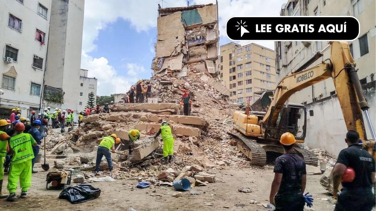 El balance del doble terremoto de Venezuela supera ya los 4.800 muertos
