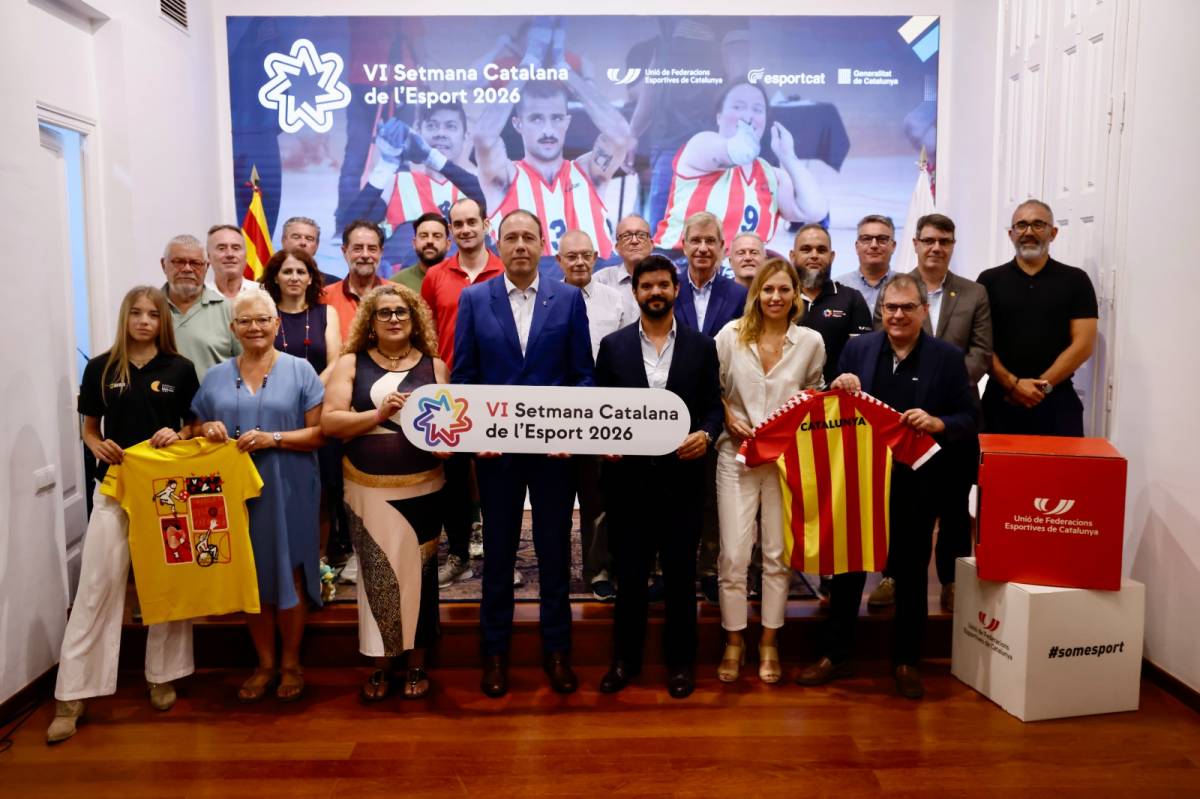 La Setmana Catalana de l'Esport reunirà 4.000 esportistes de 35 federacions aquest estiu