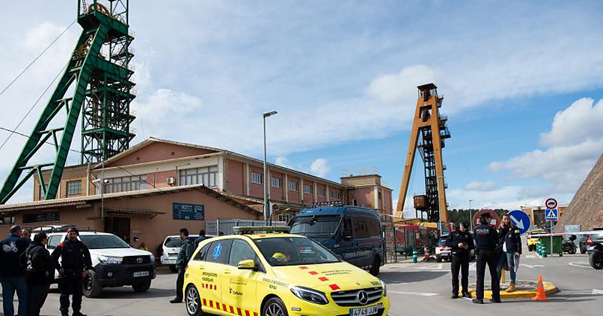 Un minero muere en la mina de potasa de Súria tras un desprendimiento en galería