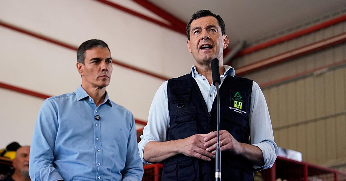 Vox exige a Moreno que abandone el argumentario climático tras el incendio de Almería