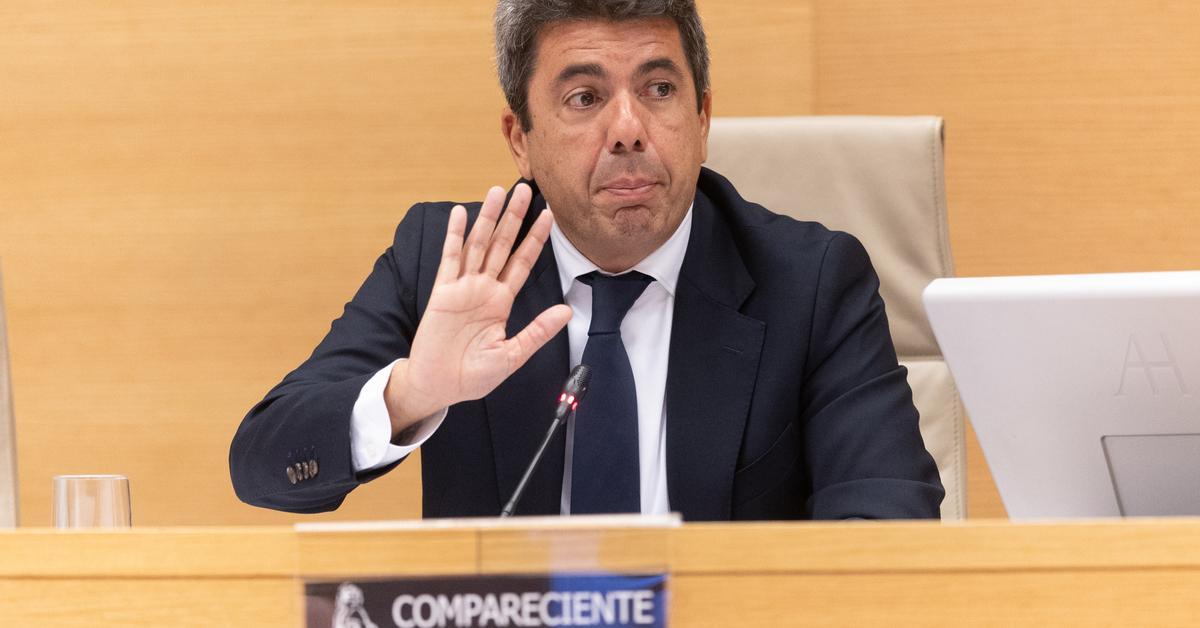 Mazón elude responsabilidades ante el Congreso mientras las familias de la DANA protestan en la calle