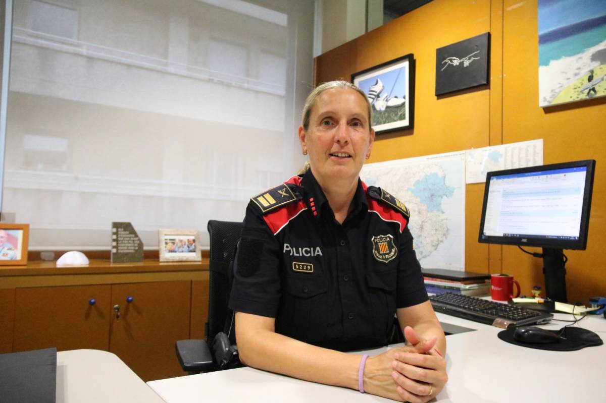 Sílvia Catà, primera mujer al frente de los Mossos d'Esquadra