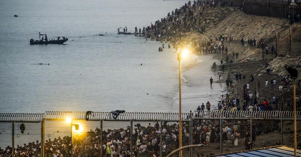 L'Audiència Nacional obre causa per l'entrada massiva de migrants a Ceuta